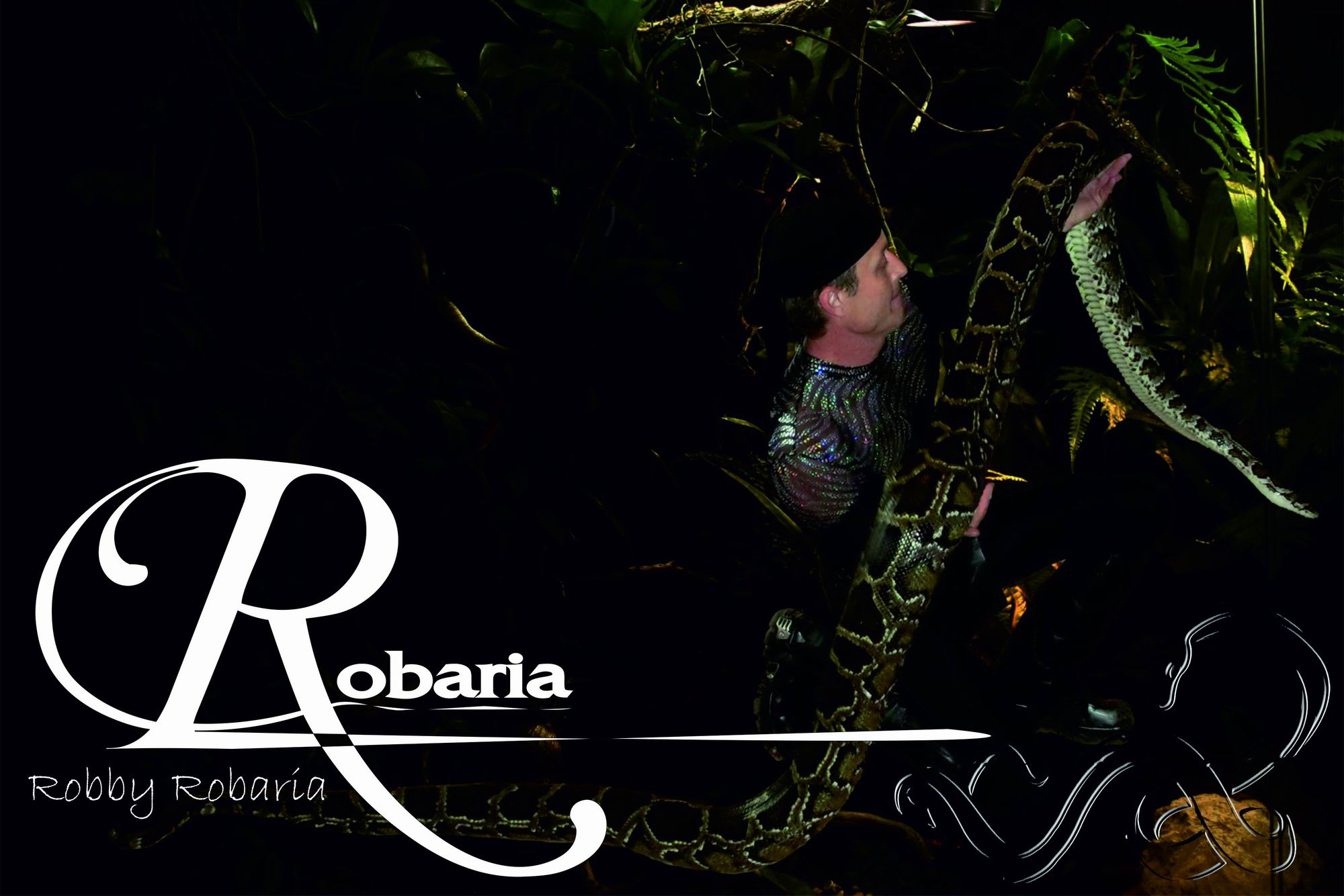 Schlangenshow mit Robaria-Show