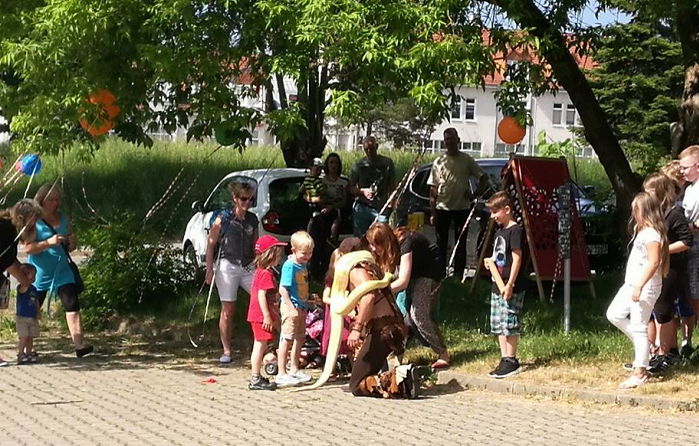 Dschungelshow mit Robby